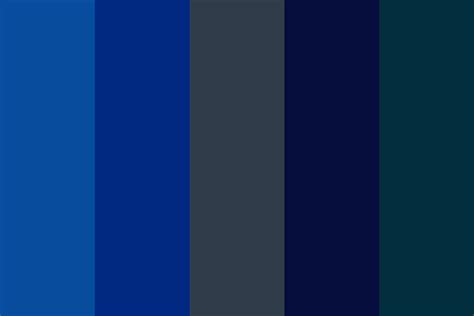 Dark Blues Links Color Palette