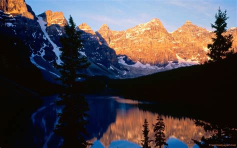 Landscape K Ultra Hd Wallpaper X Wallpaper Mountain Banff National