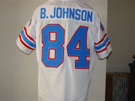 Shop a huge range of sports jerseys, sports merchandise and fan clothing at the fanatics international store. #84 BILLY JOHNSON Houston Oilers NFL WR/RS White Throwback ...