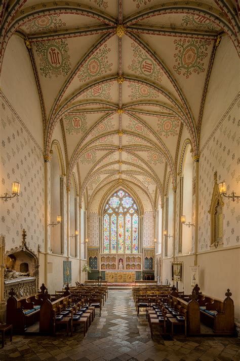The Beautiful Lady Chapel Inside Llandaff Cathedral Wales Oc