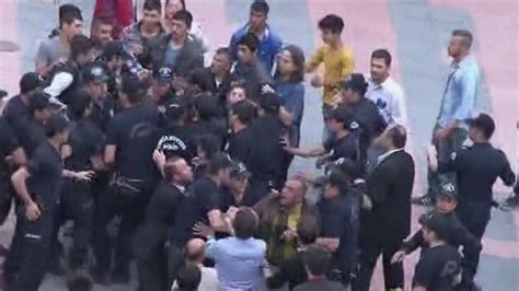 Turkey Mine Protesters Clash With Police In Soma BBC News