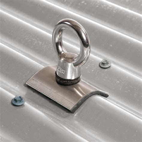 Roof Anchor Point Eye Bolt Threaded Permanent Metal Roof Anchor
