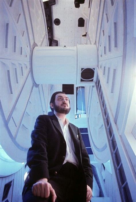 Stanley Kubrick On The Set Of 2001 A Space Odyssey 1968 Stanley