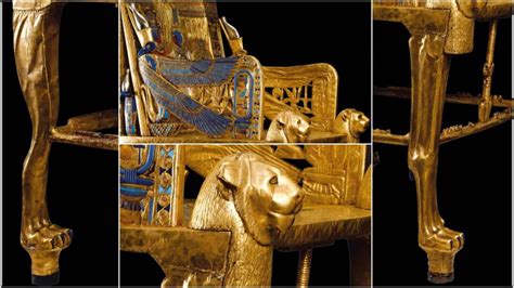The Golden Throne Of Tutankhamun