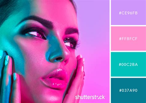 25 Eye Catching Neon Color Palettes With Neon Color Codes Neon Colour Palette Hex Color