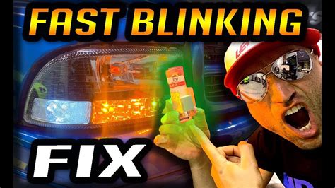 How To Fix Hyper Flash From Led Bulbs Fast Blinking Turn Signal Fix