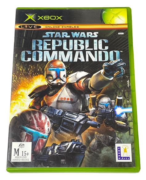 Star Wars Republic Commando Xbox Original Pal Complete