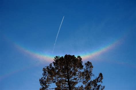 Circumzenithal Arcs Or Upside Down Rainbows Amusing Planet