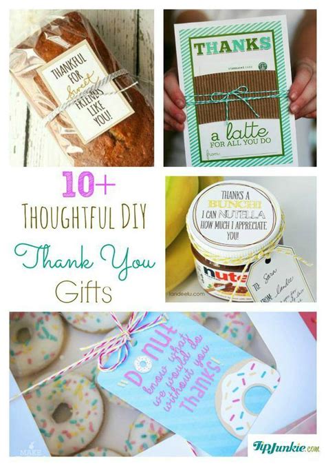 Check spelling or type a new query. 11 Thoughtful DIY Thank You Gifts - Tip Junkie