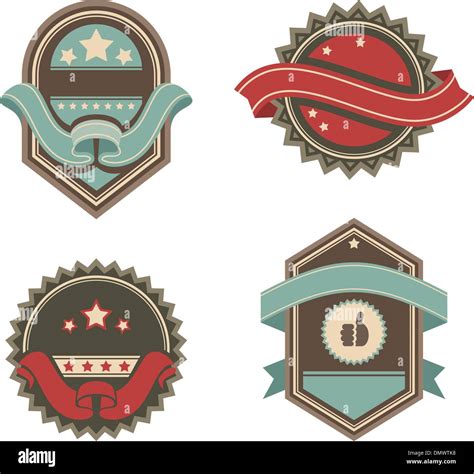 vintage vector labels stock vector image and art alamy
