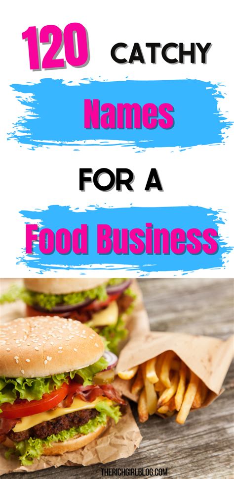 Catchy Food Brand Names And Awesome Food Business Names In Food Food Business Ideas