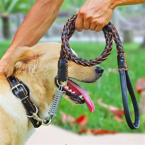 2017 Newest Dog Collar Soild Pet Harness Dog Leash For Big Medium Sized