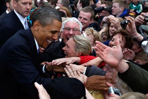 Us President Barack Obama Arrives In Ireland To Celebrate His Ancestral