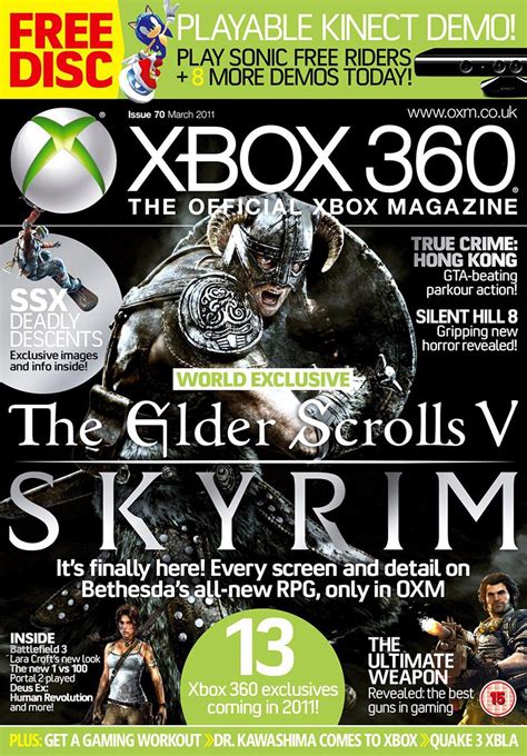 Xbox 360 The Official Magazine Issue 070 March 2011 Xbox 360 The