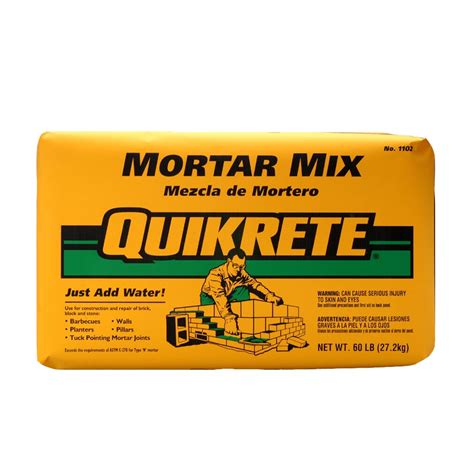 Quikrete 60 Lb Gray Type N Mortar Mix At
