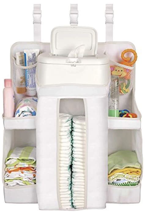 Baby Nursery Stacker Storage Hanging Diaper Caddy Organizer Nappy Bags