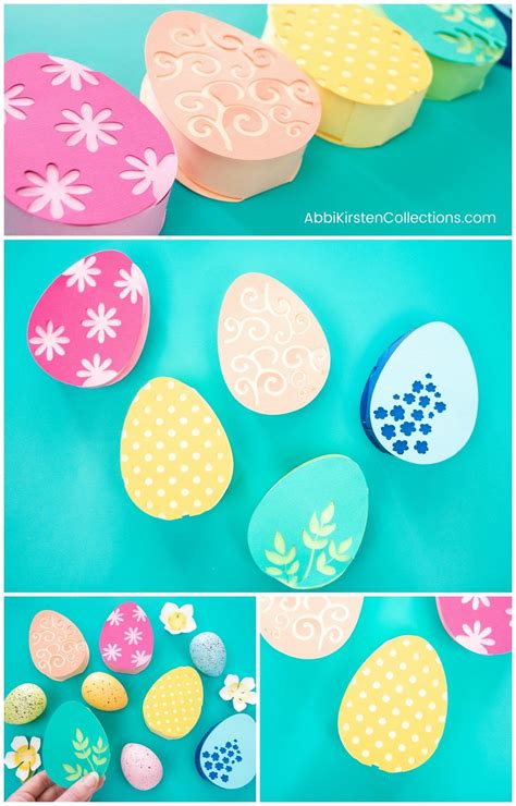3D Paper Easter Eggs: Free Easter Egg SVG Files | Free easter svg