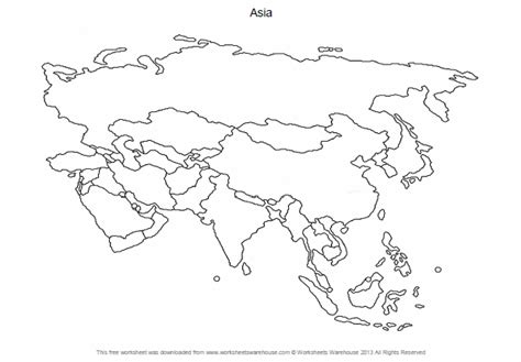 Blank Map Of Asian Countries Download Blank Map Aisa Imágenes Totales