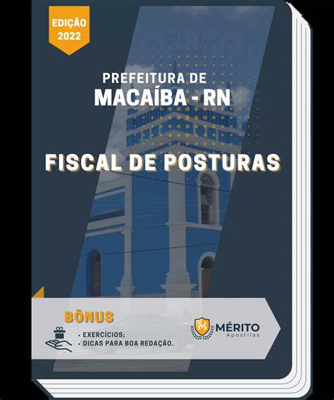 Apostila Fiscal De Posturas Prefeitura De Maca Ba Rn M Rito Apostilas