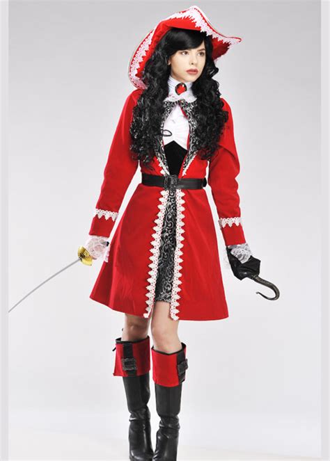 Authentic Pirate Lady Captain Costume