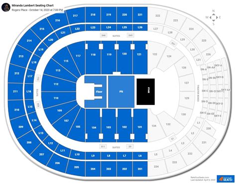 Rogers Place Seating Charts For Concerts