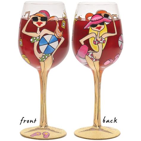 Life S A Beach Wine Glass Take Your Party To The Beach With Our Flirty Fun Wine Glass Hand