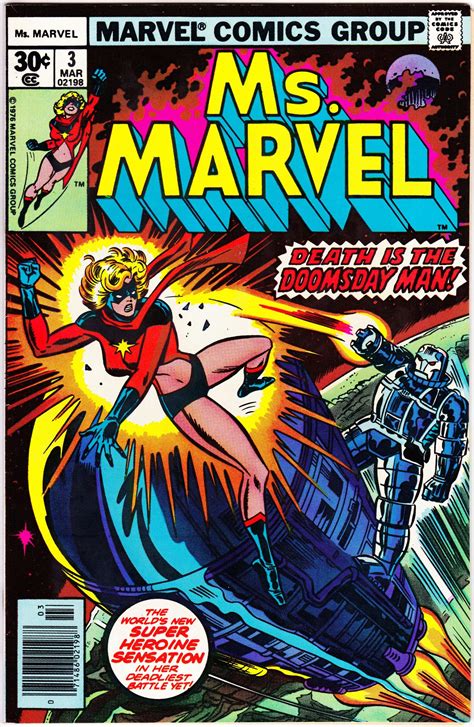 Ms Marvel 3 1st Series 1977 March 1977 Marvel Comics Grade Nm