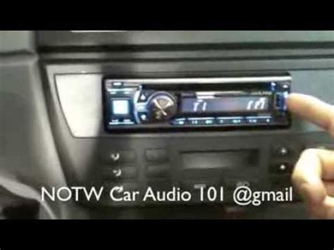 I have been unable to pair my cell phone with the bluetooth. 2005 BMW X3 with Alpine CDE136BT bluetooth radio - YouTube
