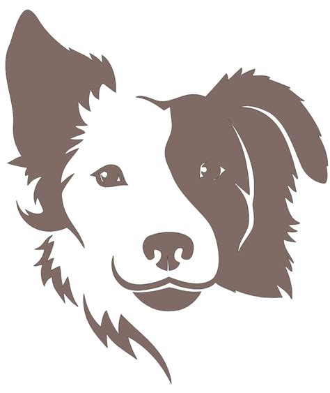 Border Collie Dog Vector Free Dxf File Download Free Vector