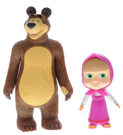 Buy Masha And The Bear Medved Doll Masha Bear Toys Figures Online At Desertcartuae