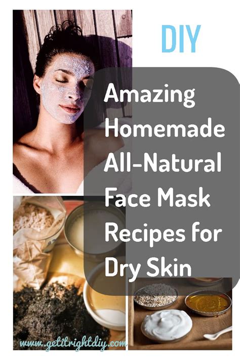 Must Diy Homemade Face Mask Recipes For Nourishing And Hydrating Your