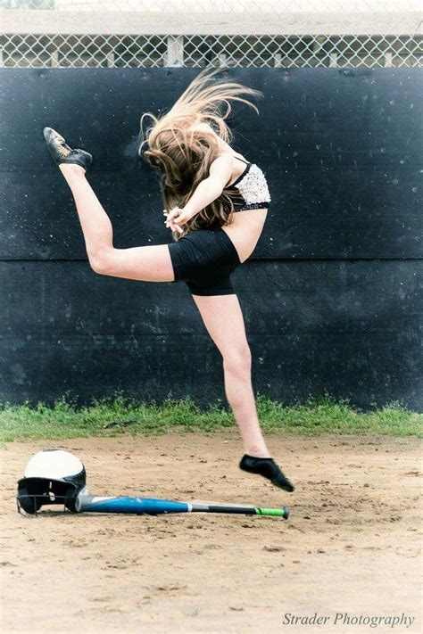 Softball Player Competition Dancer Picture Well Thats One Way To Tag