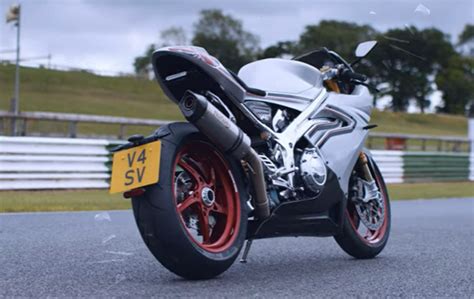 norton motorcycles has today launched the re engineered v4sv the ultimate british superbike