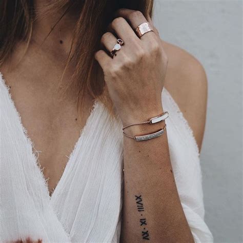 For the number 50,000 in roman numerals you would use the roman numeral l (50) with an overline to make it 50,000. Birth Date Tattoos Ideas (2020) Roman Numeral Designs With ...