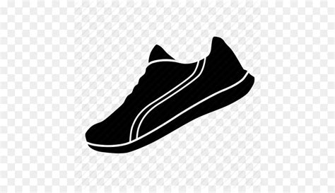 Running Shoe Silhouette Png Img Poof