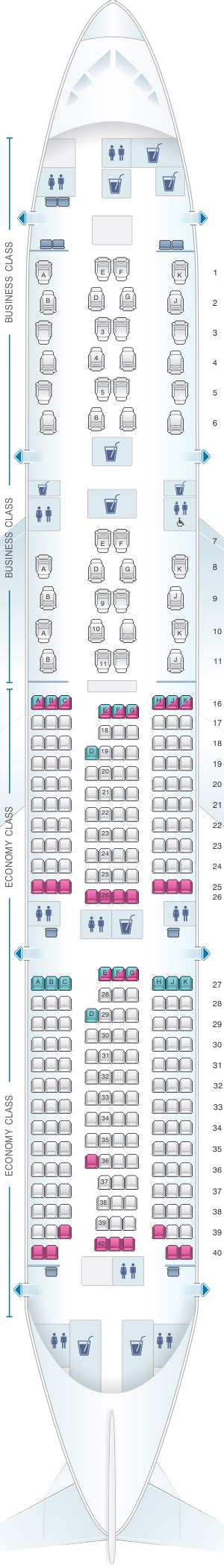 Air india has now announced that they're cutting first class on their. Qatar Airways Boeing 777 200lr Seat Map