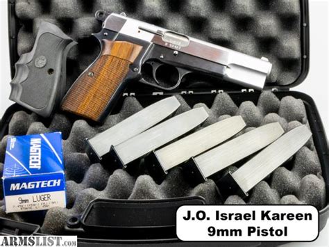 Armslist For Sale Jo Israel Kareen Aka Israeli Browning Hi Power