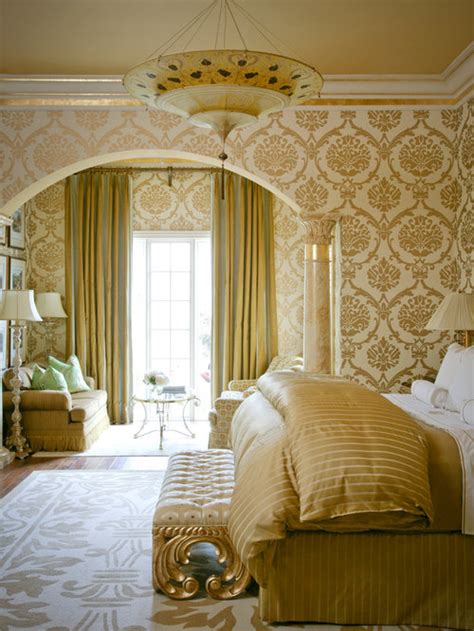 This happy hue lends depth to the room without overpowering the. Gold Bedroom Home Design Ideas, Pictures, Remodel and Decor