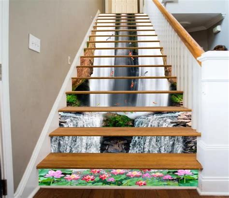 pin by aj wallpaper on 3d stair risers mural stair risers stairs photo mural