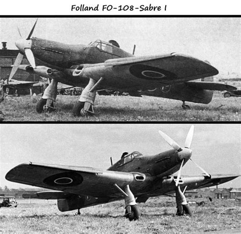 Folland Fo108 Colettis Combat Aircraft