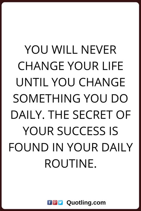 Change Quotes You Will Never Change Your Life Until You