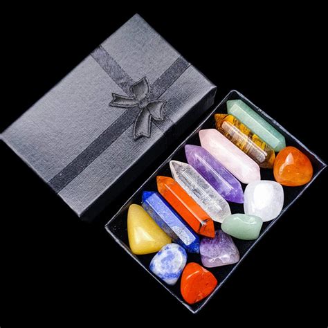 Buy Premium Healing Crystals Kit In T Box Chakra Crystals Set