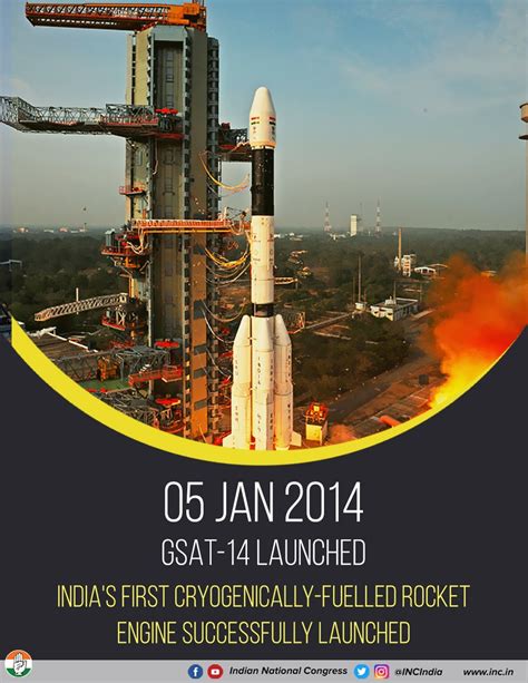Six Years Ago Isro Launched The Gsat 14 Satellite Which Incorporated