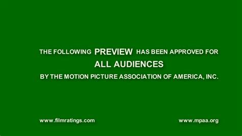 The Following Preview Has Been Approved For All Audiences Youtube