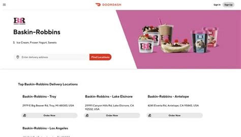 Baskin Robbins Menu With Prices April 2024 Updated