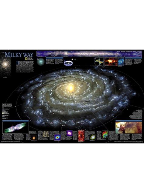 Milky Way Galaxy Map