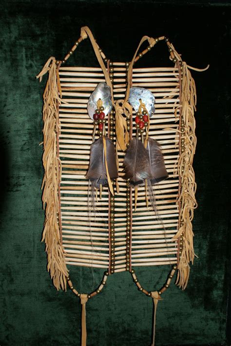 A Beautiful Plains Indian Breastplate These Were Not Worn To Protect