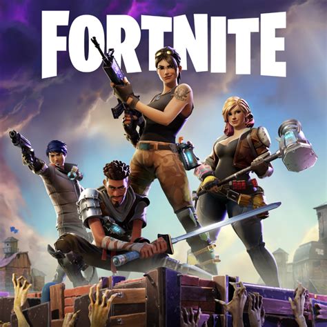 Fortnite Standard Founders Pack 2017 Playstation 4 Box Cover Art