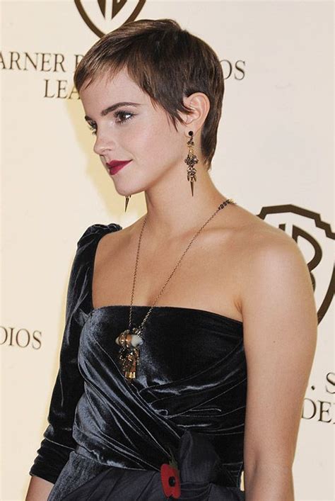 Emma Watson Debuts Glam New Look On The Red Carpet Ahead Of Harry