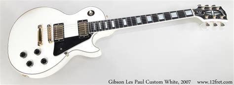 Gibson Les Paul Custom White 2007